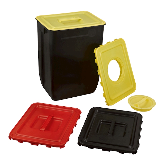 Safety waste jug VAT-5, 50 lt black